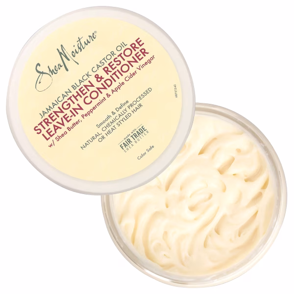 SheaMoisture, Jamaican Black Castor Oil, Strengthen & Restore Leave-In Conditioner, 11.5 fl oz (340 ml) - Image 5