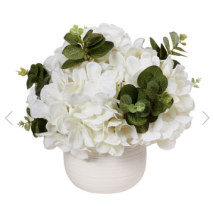 Hydrangea & Eucalyptus Arrangement