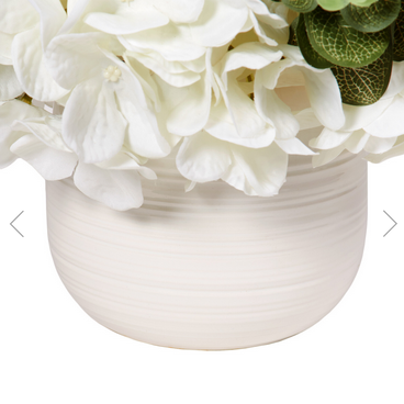 Hydrangea & Eucalyptus Arrangement - Image 4
